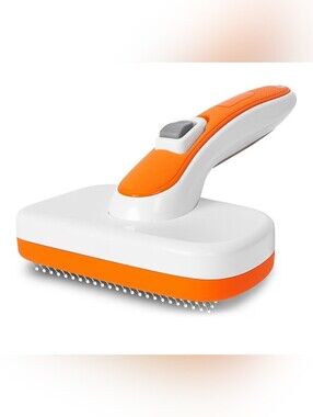 Large Pet Self Cleaning Slicker Brush Ball Tips Long Hair Grooming Tool
